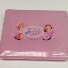 Plastic thin storage case