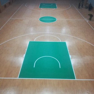 Silent Basketball Waterproof Hardwood Flooring