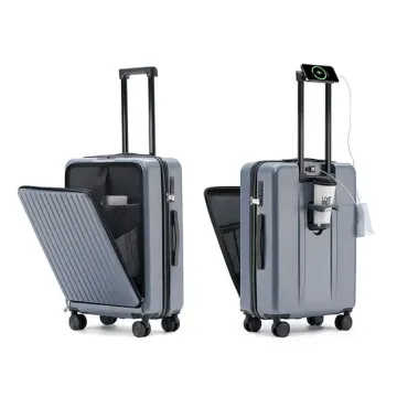 Multifunction Front Opening Luggage Suitcase