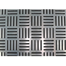 Slotted Hole Stainless Steel Perforated Mesh Sheets - Industrial Metal Mesh