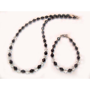 Hematite Set DimGray Jewelry