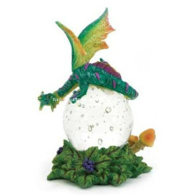 Polyresin Resin Dragon Protecting Egg