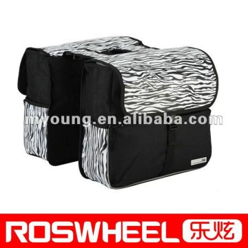 MTB Bicycle double rear pannier bag