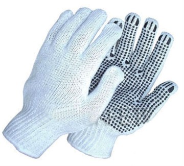 pvc gloves dotted pvc dotted cotton gloves working gloves