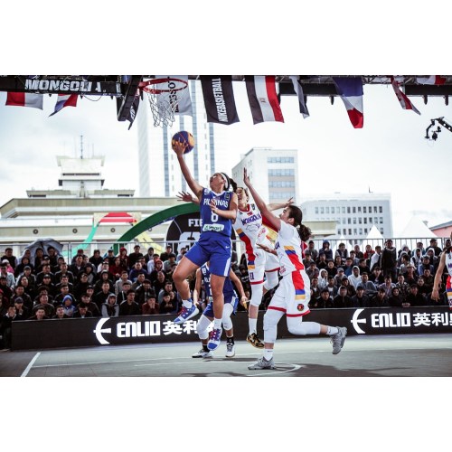 Sportvloer voor basketbalveld FIBA ​​3x3