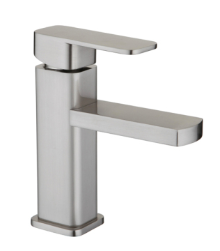 Cheap Chrome Sanitary Ware Deck Mounted Brush Zinc Mixer