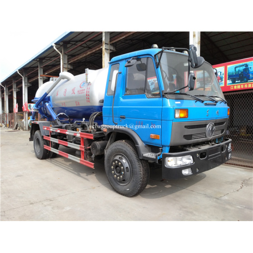 4x2 Septic Tank Pumping Vacuum Suction Truck