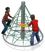 Freestanding Soft Climbing Net Playground For Kids