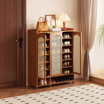 Breathable Entryway Shoe Storage Cabinet