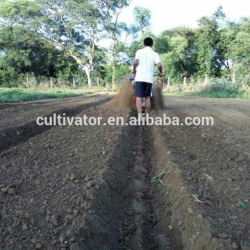 bed making tiller for strawberry growing on bed and ridging