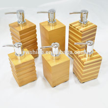 bamboo shampoo bottle / shower shampoo bottle holder / Bamboo Shampoo jar