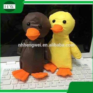 ECO polyester duck shaped bag duck shopping bag