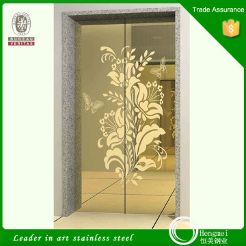 factory direct 0.5mm stainless steel elevator decorative sheet panel