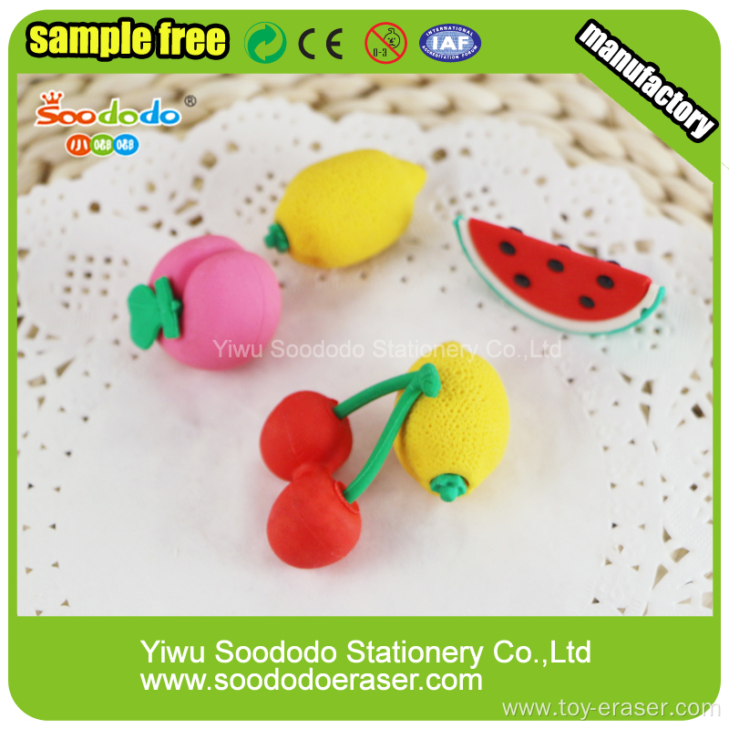 3D Red Skeeler Shaped eraser