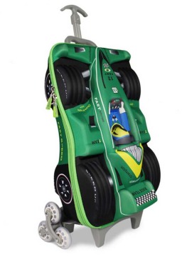 F1 Car 3D trolley bag Kids Trolley Bag EVA Trolley bag