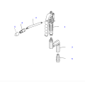 209-68-11230 Montagem de pistola de graxa adequada para PC1250SP-8R