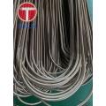 UNS N04400 Nikel Tembaga Alloy Straight U Tubing