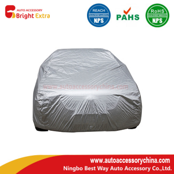 Polyester Silver Car Covers