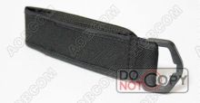 26g Flashlight Holster, 120/20 Black Led Nylon Torch Holster, Flashlight Accessories For Flashlight