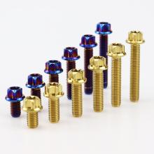 Titanium Internal And External Plum Blossom Flange Bolts