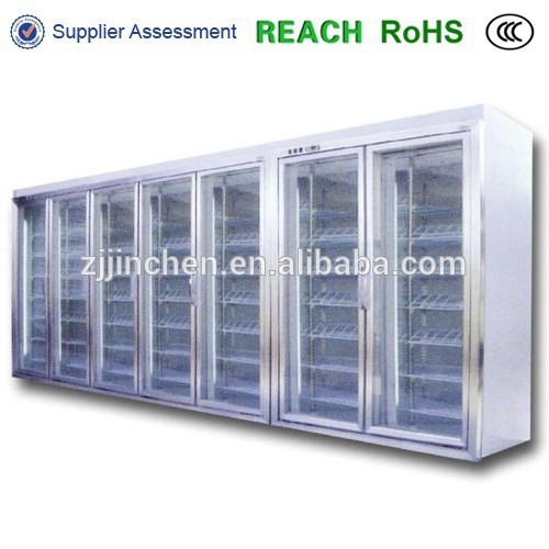 supermarket cooler glass door