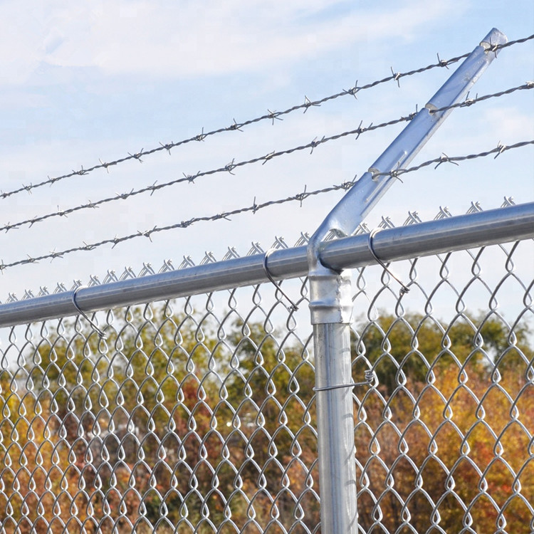 Black used chain link fence for sale