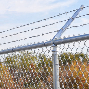 High security anti-climb chain link fence