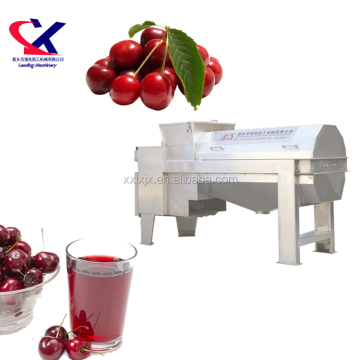 Ideal High Pulping Rate Cherry Juice Machine / Cherry Pit Removing Machine