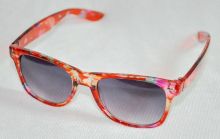 Red Paint color Plastic Women Suglasses