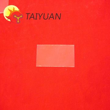 Mica sheet containing impurities