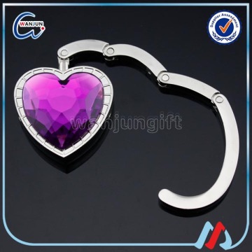 heart purse hook for bag hanger