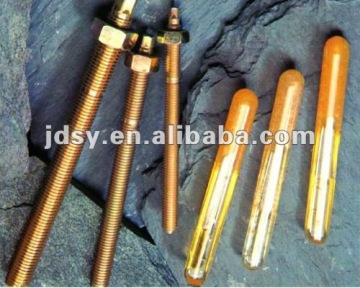 Chemical tube of anchor bolt