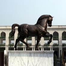 large garden outdoor art deco riproduzioni metal craft bronze horse