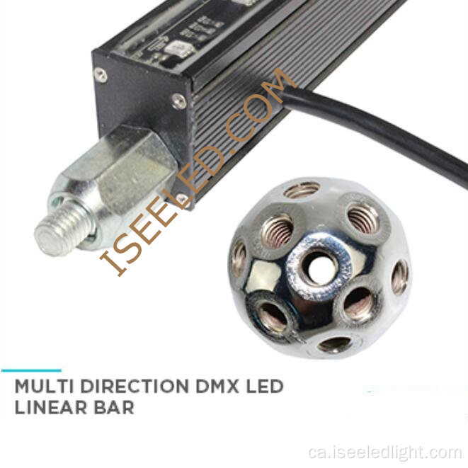 RGB Geometria LED barra LED Light DMX programable