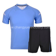 fornecer roupas esportivas de futebol barato com ajuste seco e material respirável