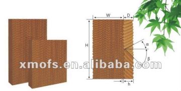 Cellulose/ Humidification/Corrosion-sistant Cooling Pad