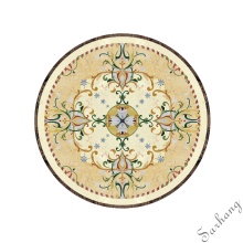 marble waterjet medallion flooring and border designs