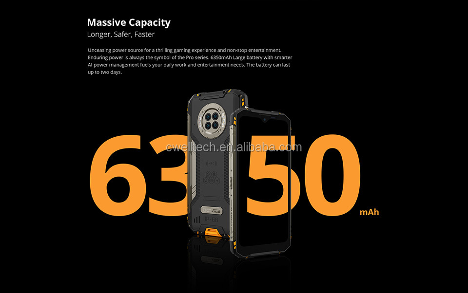 Doogee S96 Pro Android 10 OS 8GB RAM 128GB ROM IP68 Waterproof 4G rugged smartphone unlocked