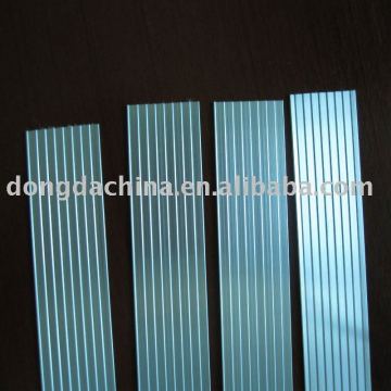 anodized aluminium stripe