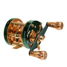ORJD Baitcasting Reel CNC Metal Retro Green for Salmon & Trout