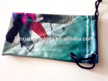 Manufacturer Customized Microfiber Drawstring Lens Pouch