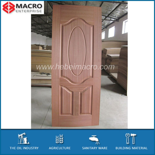 HDF Molded Veneer door Skin Sapelli