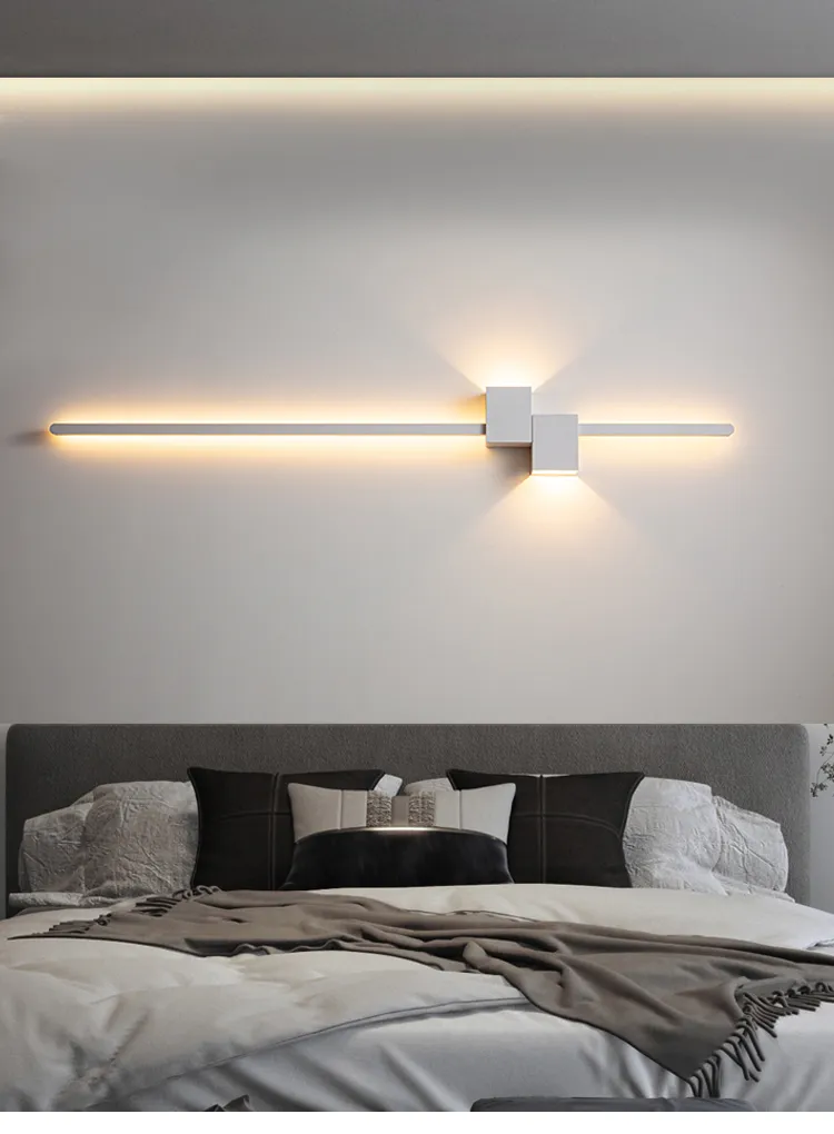 Minimalist Strip Wall Lamp, Background Wall Lamp, Nordic Corridor Lamp