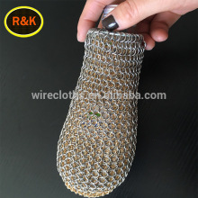 Stainless Steel Chain Mail Winebottle Bag Filter