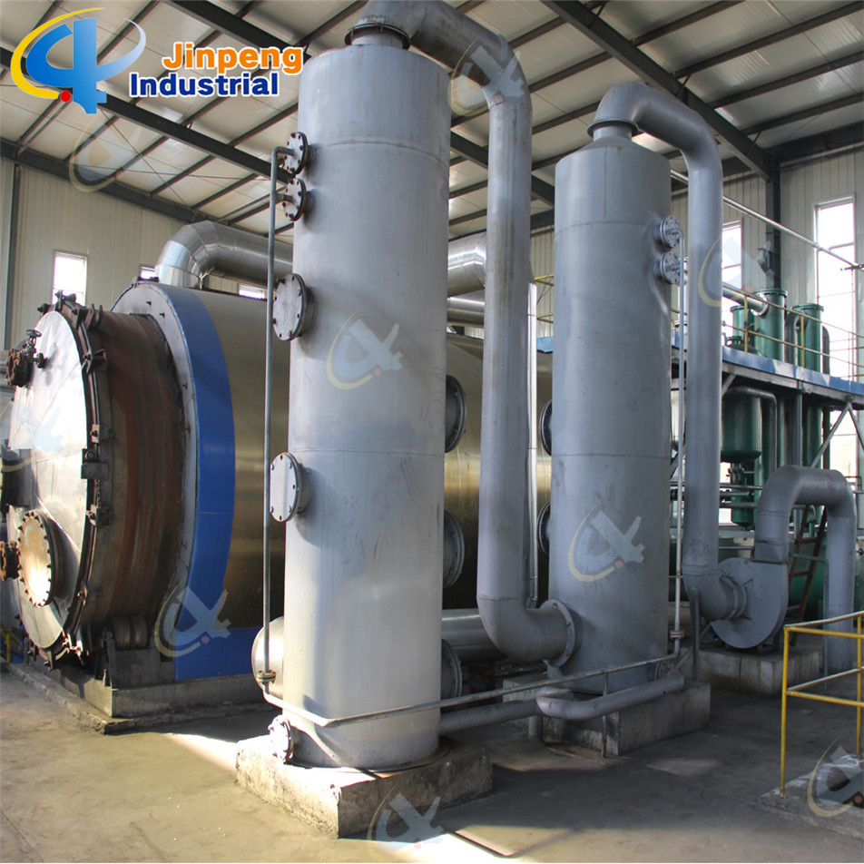 Used Tire Recycling to Oil Machinery