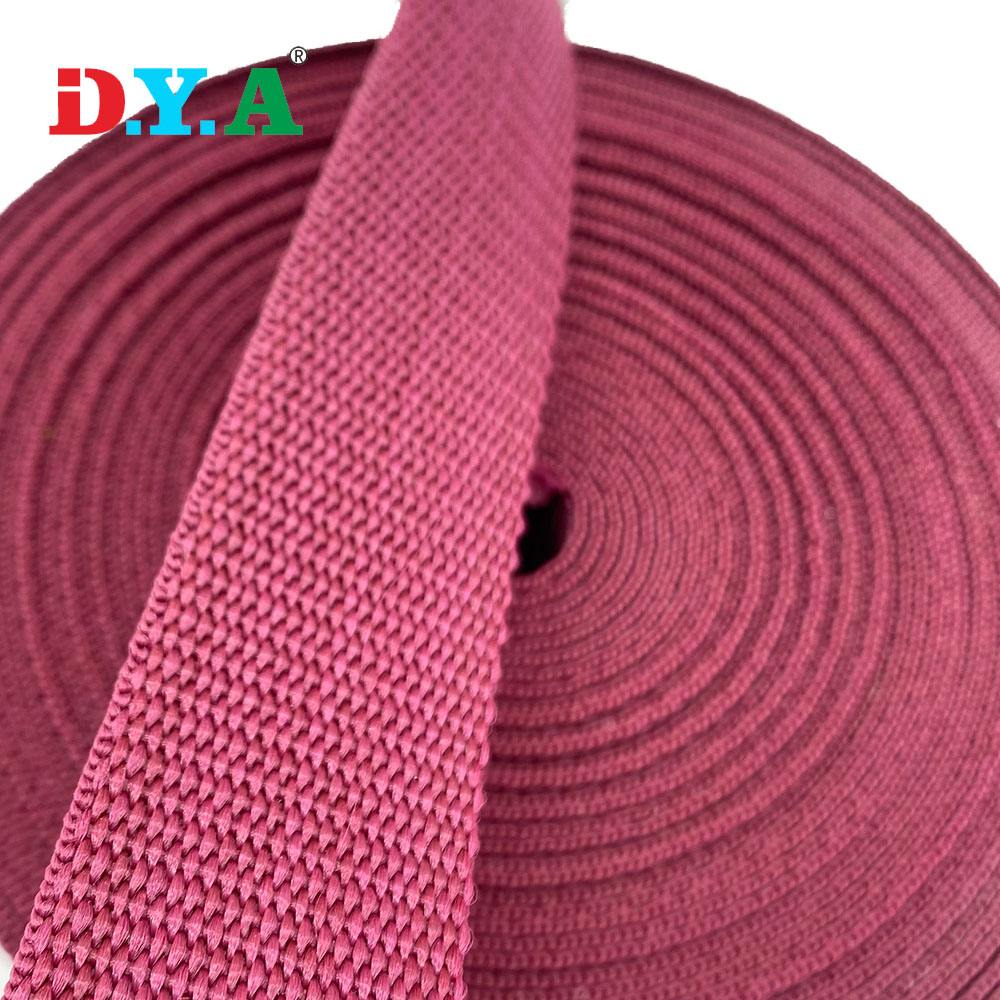 Hochfestes farbiges dickes Polyester-Gurtband 30 mm für Taschen