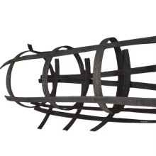 Steel Plastic Welding Geogrid Biaxial Geogrid for Embankment