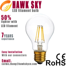 Super High Lumen filament led filament bulb exporter