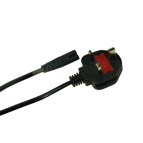 Cable de alimentación de CA de 2 clavijas UK Plug