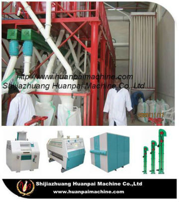 maize flour milling plant machinery